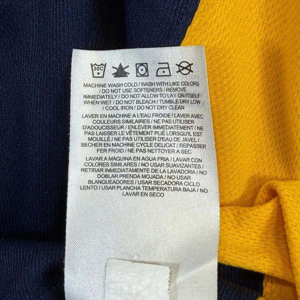 Jordan Cal Bears Dri Fit Long Sleeve NCAA‎ Blue Gold Mens XXL